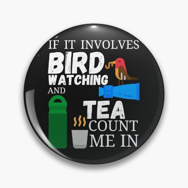 Item preview, Bird watching hobby t-shirt design designed and sold by PinkArtDesigns.