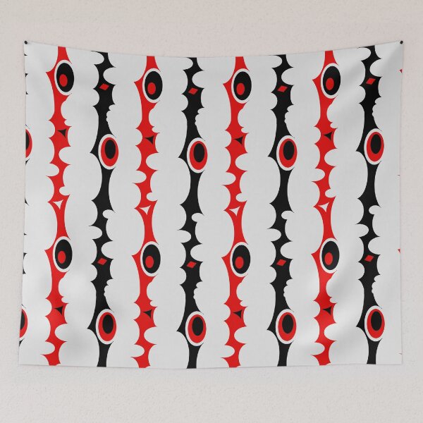Item preview, Abstract Stripes red n black designed and sold by TerenceLacey.