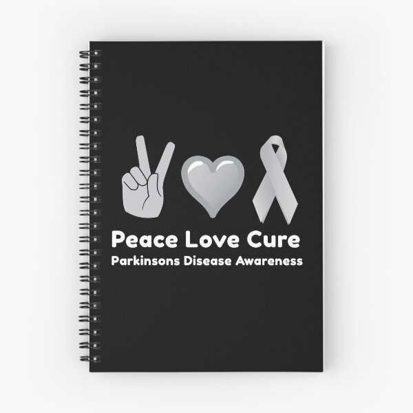 Item preview, Peace Love Cure Parkinson's Disease Awareness designed and sold by Color-Sparkle.