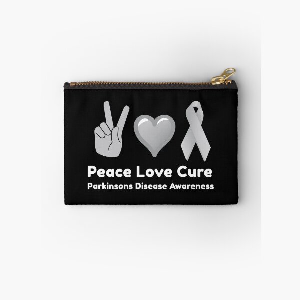 Item preview, Peace Love Cure Parkinson's Disease Awareness designed and sold by Color-Sparkle.