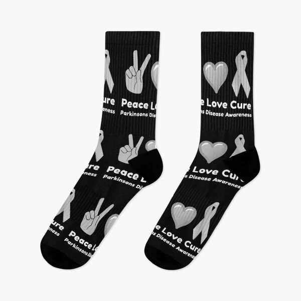 Item preview, Peace Love Cure Parkinson's Disease Awareness designed and sold by Color-Sparkle.