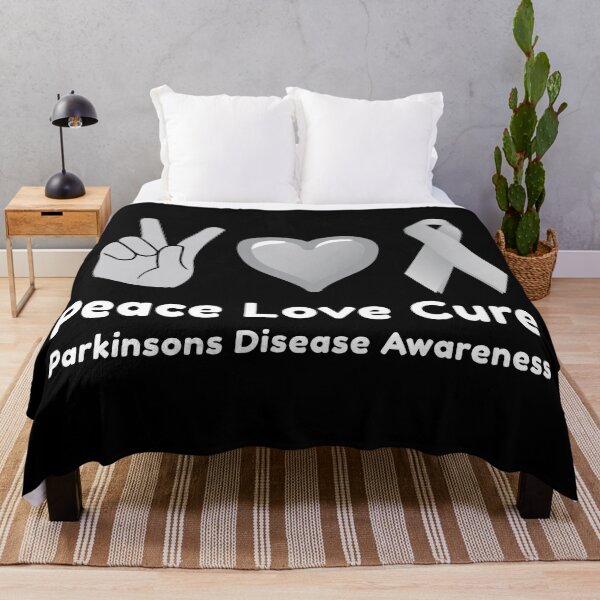 Item preview, Peace Love Cure Parkinson's Disease Awareness designed and sold by Color-Sparkle.