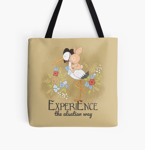 Experience the Alsatian way All Over Print Tote Bag