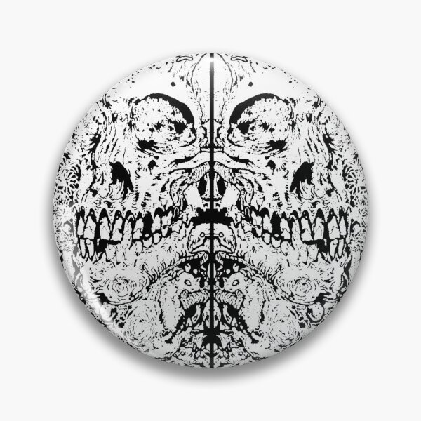 Item preview, mirror skull designed and sold by INQUEITO.