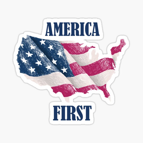 Item preview, America First -8 designed and sold by Magic-Corner.