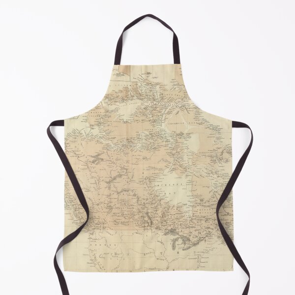 Item preview, Old Canada and Arctic Map (1854) Vintage Northern North America Atlas designed and sold by BravuraMedia.