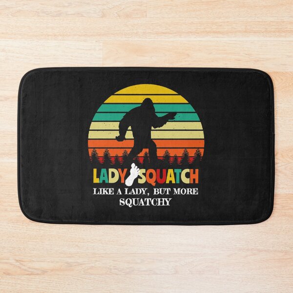 Item preview, Lady Sasquatch Bigfoot Like A Lady, But More Squatchy Ladies Sweatshirt designed and sold by lucpjwel.