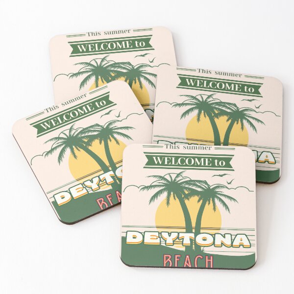 Item preview, Nature Retro Deytona Beach - Vintage Florida Summer Time designed and sold by ViewerEqualsPhoton.