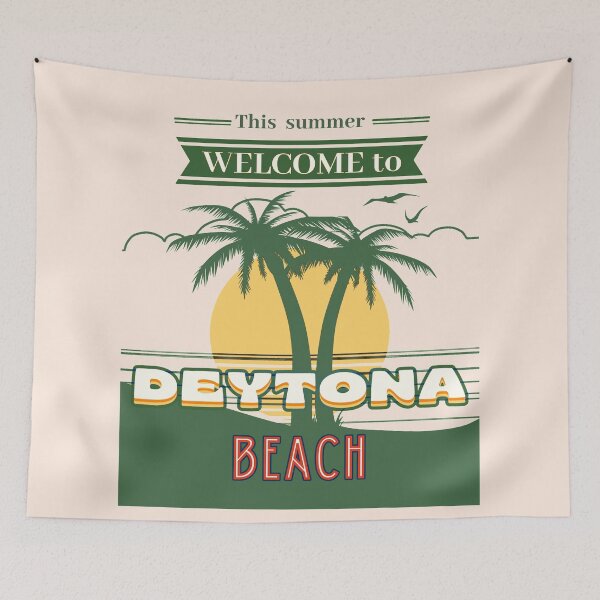 Item preview, Nature Retro Deytona Beach - Vintage Florida Summer Time designed and sold by ViewerEqualsPhoton.