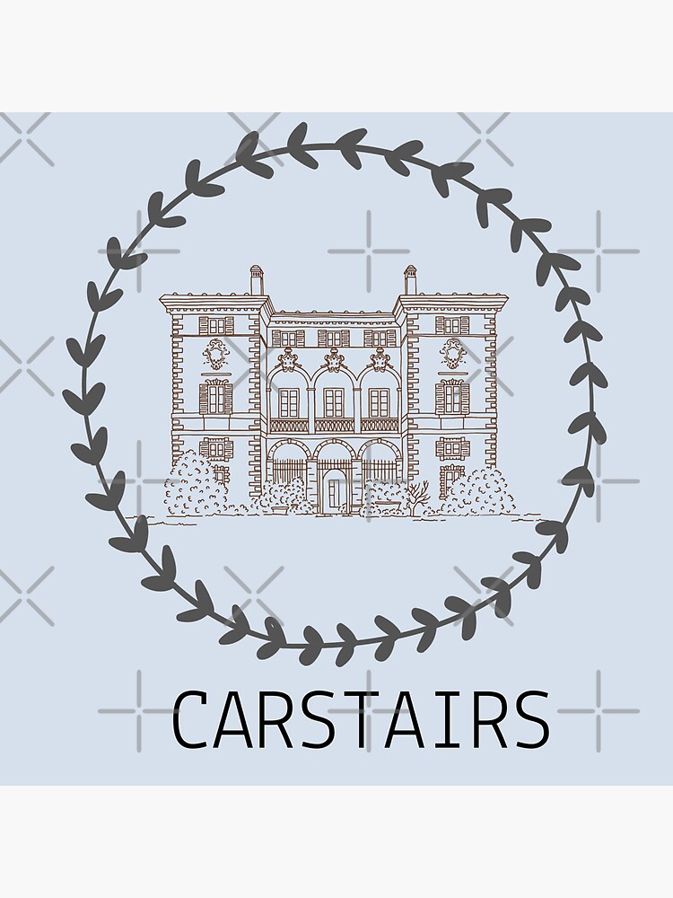 "CARSTAIRS FAMILY CREST SHADOWHUNTERS CASSANDRA CLARE" Sticker for