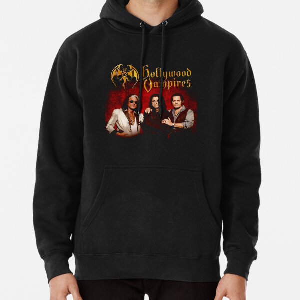 Hollywood Vampires Classic Mens Long Sleeve Sweatshirts Mens Hoodies Black Hollywood Vampires Classic Mens Long Sleeve Sweatshirts Mens Hoodies Black