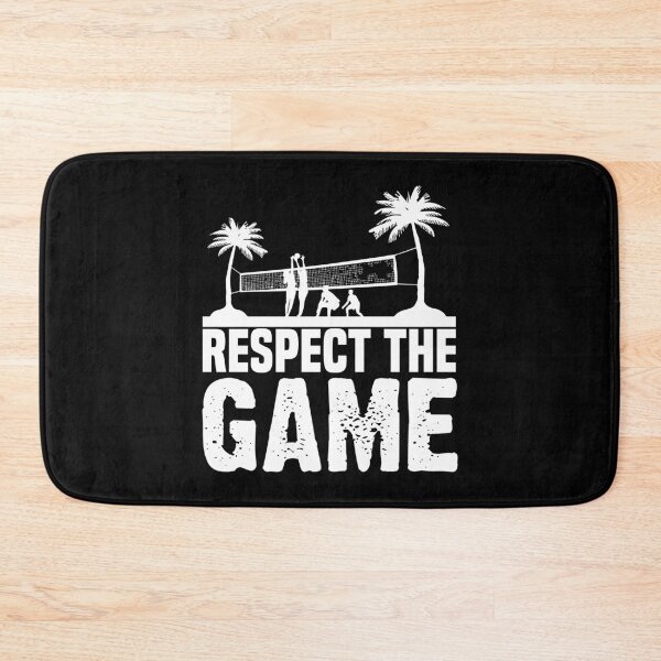 Item preview, Funny Saying Respect The Game Cool Beach Volleyball Coach designed and sold by Nessshirts.