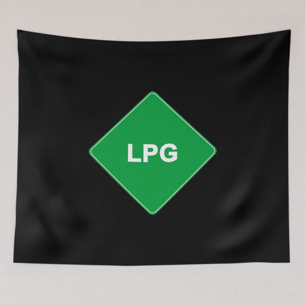 Item preview, LPG | Car Sticker | Warning Sign designed and sold by FriendsList.