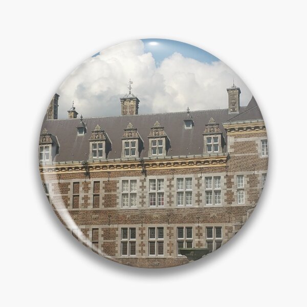 Item preview, Eijsden Castle is a moated manor house with several farm buildings, a gatehouse, castle park and is located next to the river Maas (1637). The Netherlands. designed and sold by Maurizio Fabbroni.