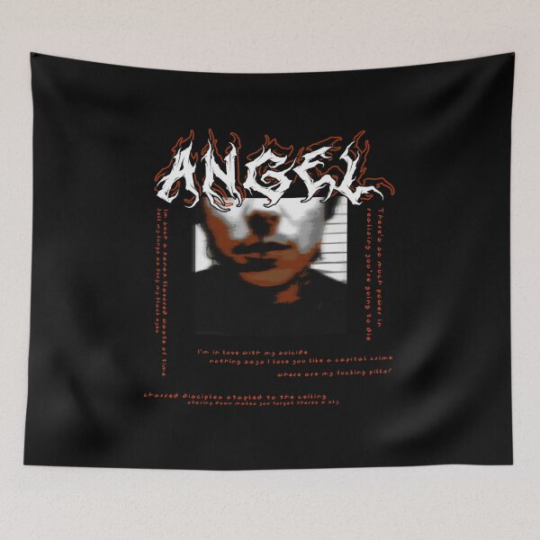 Item preview, ANGEL- Frank Iero Death Spells original design designed and sold by Mothmanandco.