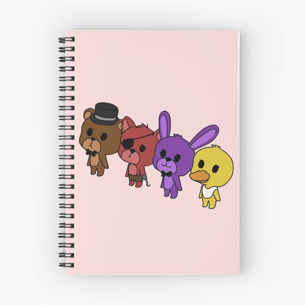Item preview, cute freddy and friends chibis designed and sold by EveryCuteThings.