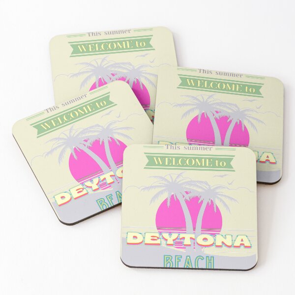Item preview, Retro Deytona Beach - Florida Summer Time designed and sold by ViewerEqualsPhoton.