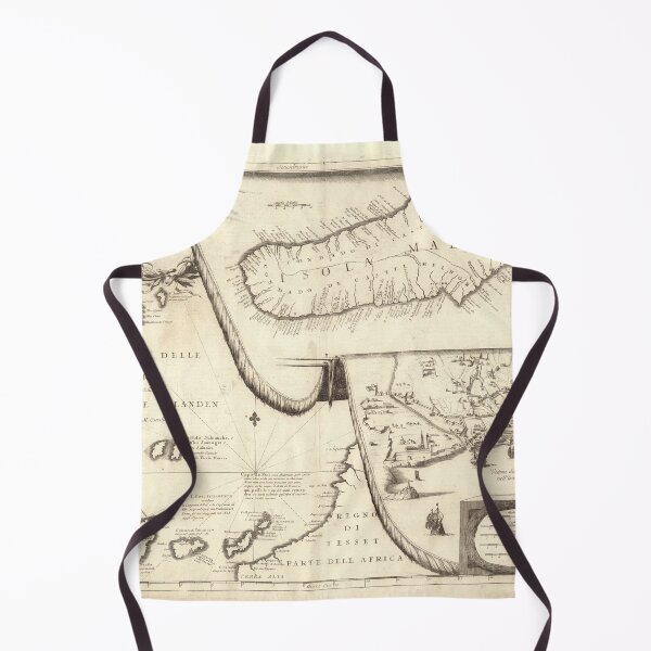 Item preview, Old Canary Islands Map (1697) Vintage Islas Canarias Atlas designed and sold by BravuraMedia.
