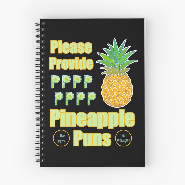 Item preview, Please Provide Pineapple Puns designed and sold by artfulnotebook.