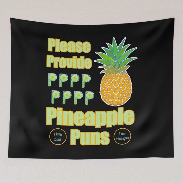 Item preview, Please Provide Pineapple Puns designed and sold by artfulnotebook.