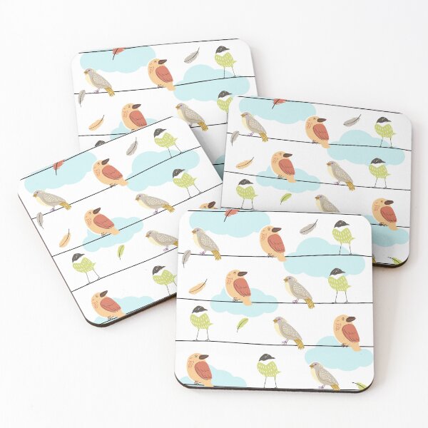 Item preview, Birds on wires designed and sold by tjf-artworks.