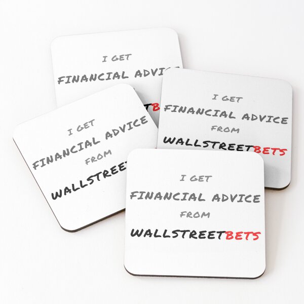 Artikelvorschau, Ich bekomme Finanzberatung von WallStreetBets entworfen und verkauft von WallStreet Arts.