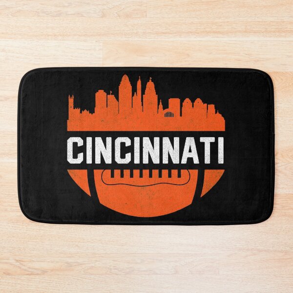 Item preview, Vintage Downtown Cincinnati Ohio Skyline Football designed and sold by toutwearapparel.