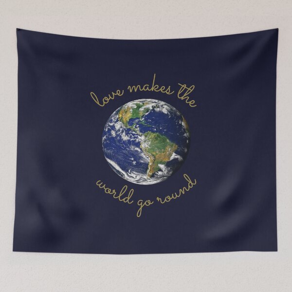 Item preview, Love makes the world go round designed and sold by Rozlar.