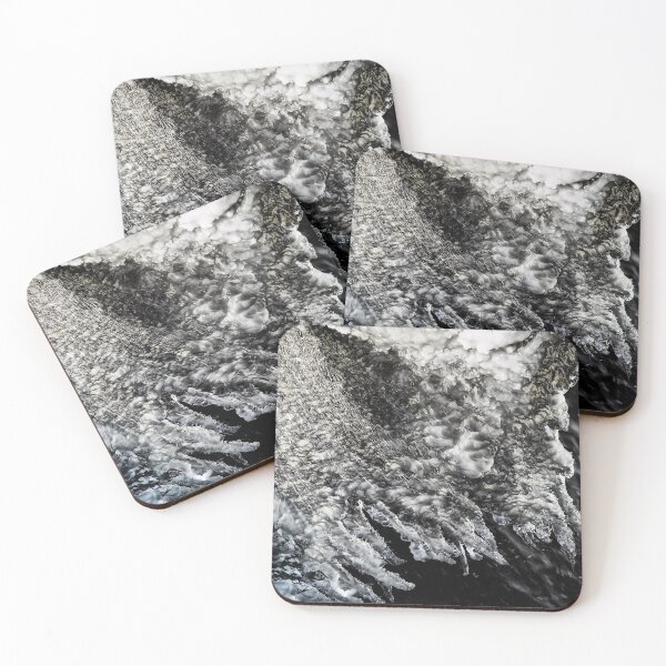 Item preview, Close up of Scary Looking Detailed Ice Sheet Over Water designed and sold by Stephen Orsillo.
