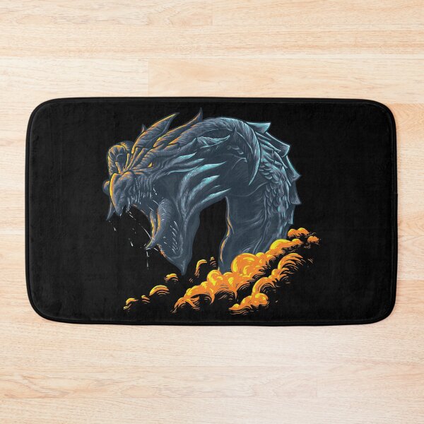 Item preview, Mythological Fire Breathing Growling Dragon Serpent designed and sold by ozunu.