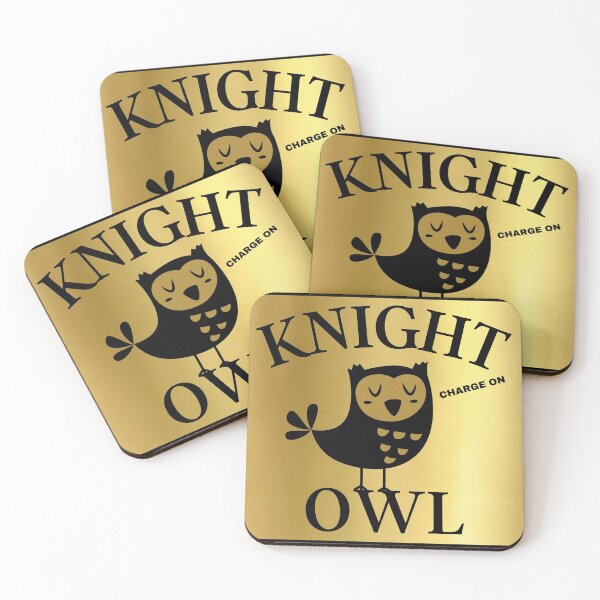 Item preview, Knight Owl Go Knights Charge On designed and sold by Stewby.