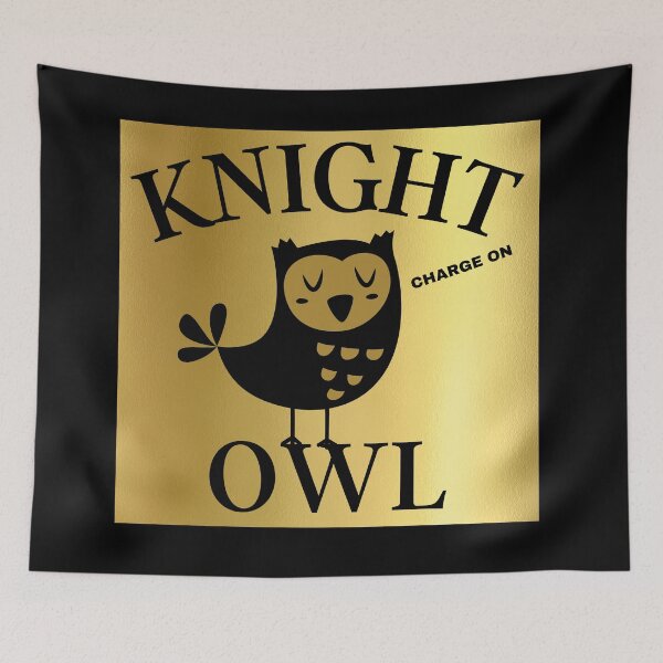 Item preview, Knight Owl Go Knights Charge On designed and sold by Stewby.