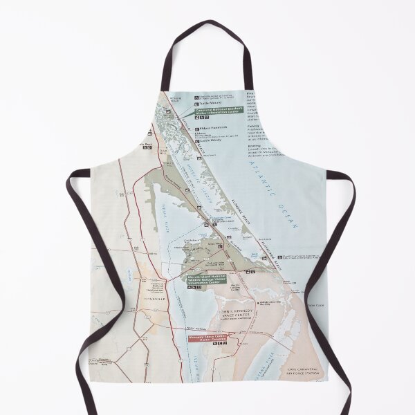 Item preview, Cape Canaveral FL Map (2012) The Space Coast Atlas designed and sold by BravuraMedia.