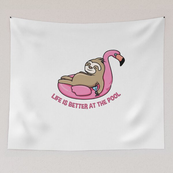 Item preview, Life Is Better At The Pool designed and sold by ProArtzilla.