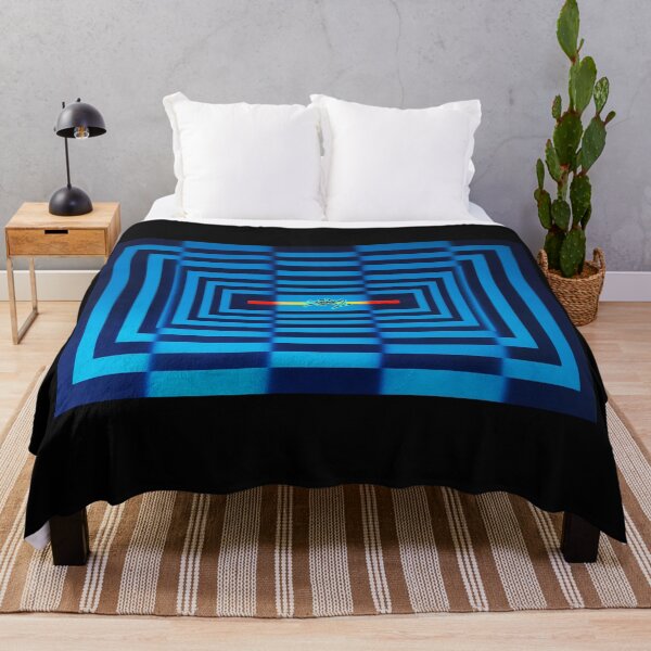 Item preview, BLUE SQUARES OF ESONE ABSTRACT URBAN GRAFFITI STREET STYLE designed and sold by GraffitiBomberZ.