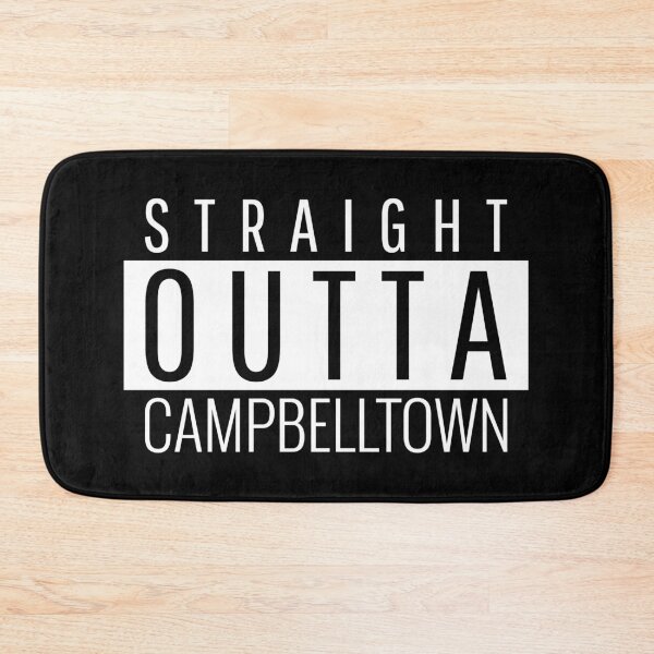 Item preview, Straight Outta Campbelltown New South Wales designed and sold by Teelogic.