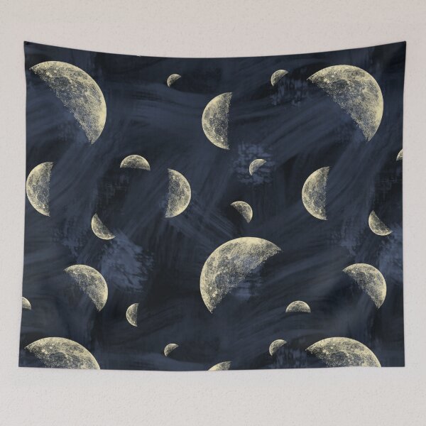 Item preview, Navy Moonscapes designed and sold by DesignsByJaycee.