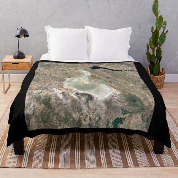 Item preview, Tuz gölü, a satellite image of a lake in Turkey designed and sold by Dirk4171.