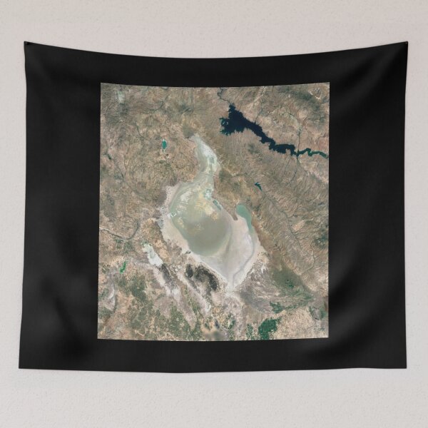 Item preview, Tuz gölü, a satellite image of a lake in Turkey designed and sold by Dirk4171.