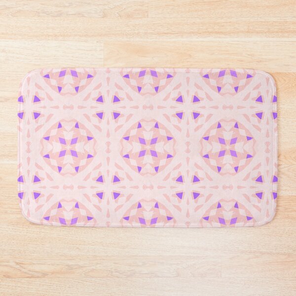 Item preview, Pretty Fresh Purple Pink Moroccan Geometric Pattern Mosaic designed and sold by PatternPerfect.