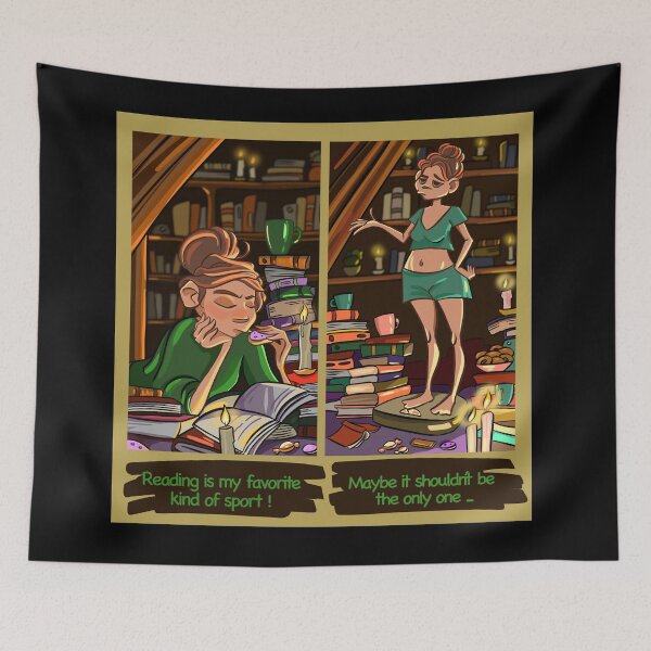 Item preview, Reading is my kind of sport 2 designed and sold by TWOmieArt.