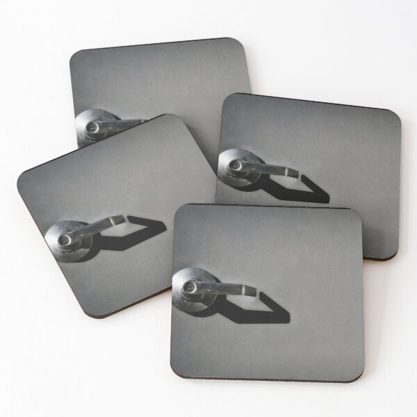 Item preview, closed Gray door with stainless steel handle with lock designed and sold by Stephen Orsillo.