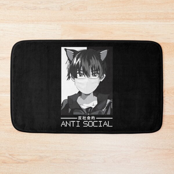 Item preview, Antisocial Anime Femboy Queer Gay MTF LGBT Weeb designed and sold by Alex2201.