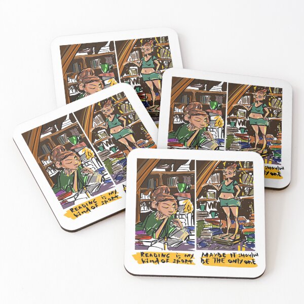 Item preview, Copy of Reading is my kind of sport 3 designed and sold by TWOmieArt.