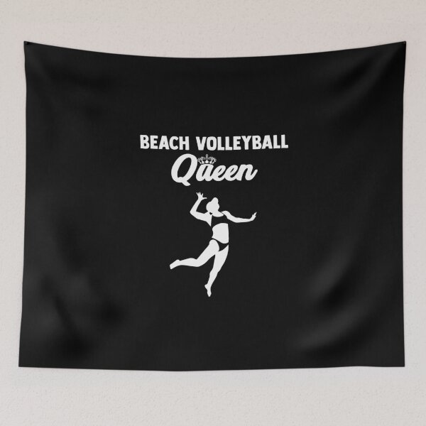 Item preview, Beach Volleyball Queen Beach Sport Beach Ball Spike Serve designed and sold by Nessshirts.
