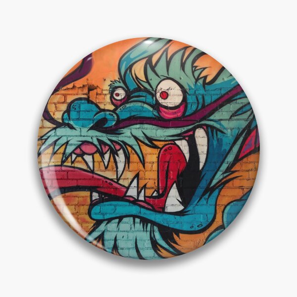 Item preview, Graffiti New School Dragon designed and sold by Dezzro.