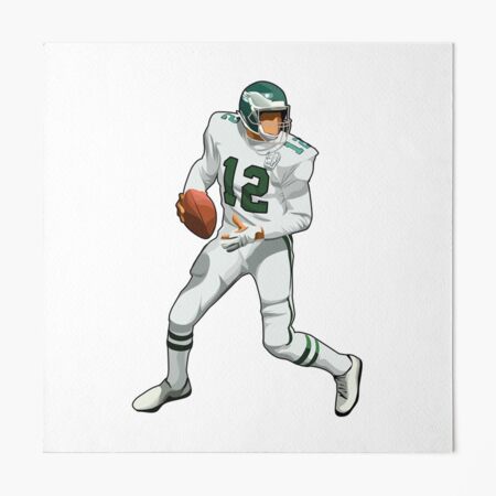 RANDALL CUNNINGHAM PHILADELPHIA EAGLES ROAD WHITE UNIFORM 8X10