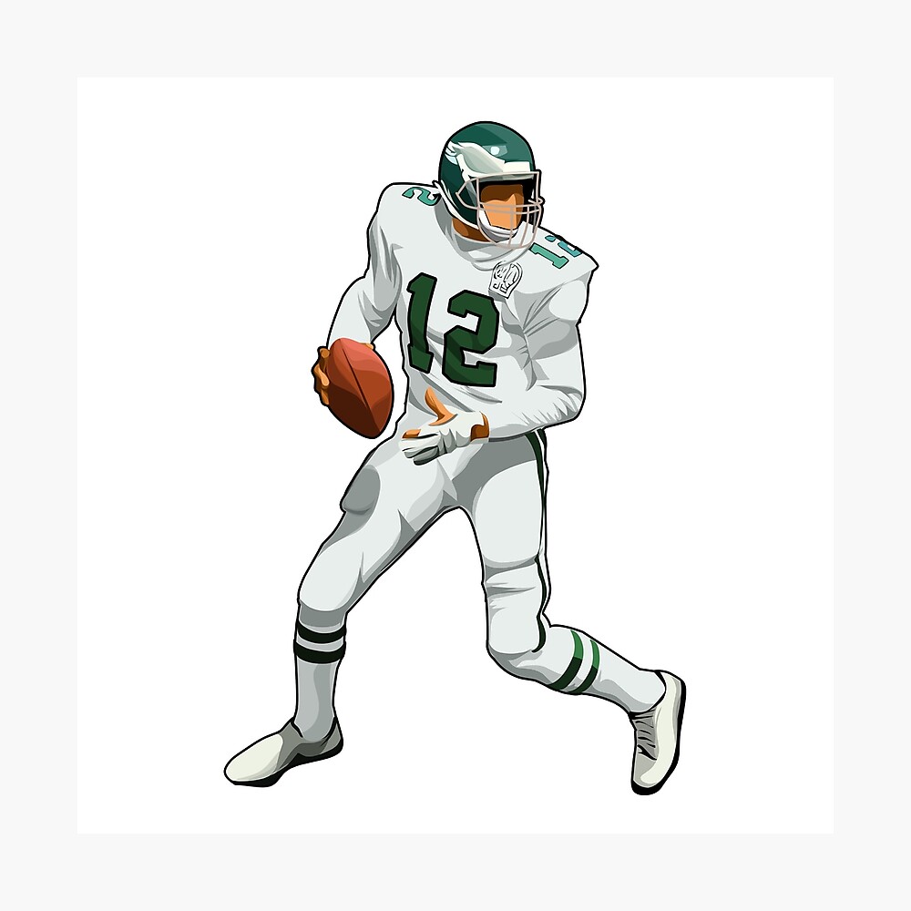 Reggie White Philadelphia Eagles Football Art Drawing Print 