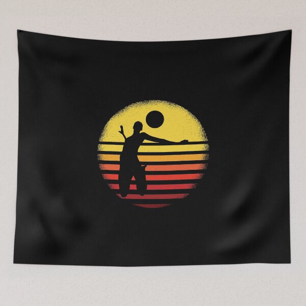 Item preview, Beach Volleyball Vintage Spike Serve Beach Sport Beach Ball designed and sold by Nessshirts.