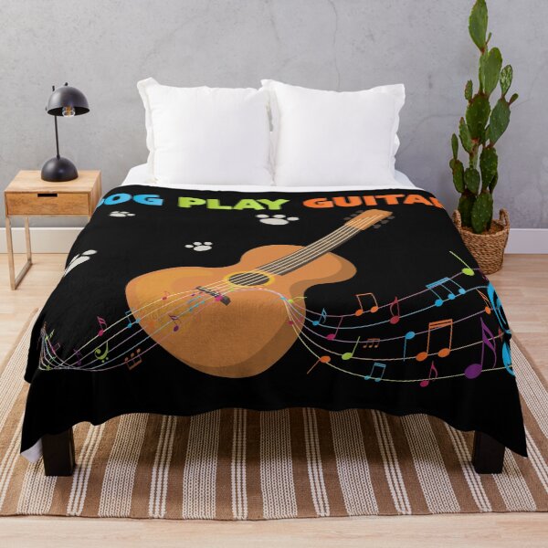 Item preview, Dog play guitar Funny dogs designed and sold by Dreaming-Anmi.